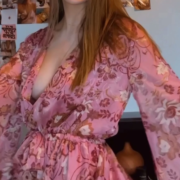 Kaia Dress in Cristobal Mirror MISA Los Angeles - Picture 3 of 5